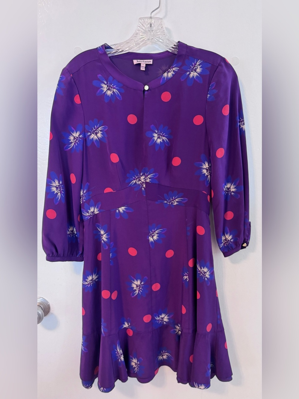 Vintage 90s Juicy Couture Purple Dress